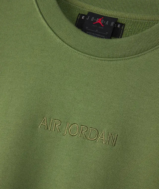 Air Jordan Wordmark Fleece Sweatshirt Crewneck