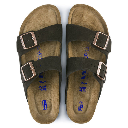 Arizona Soft Footbed Mocha Suede