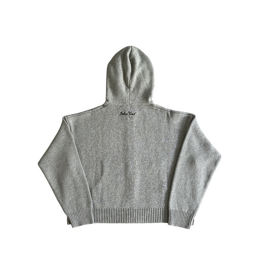 Broken Planet Basics Zip Up Grey