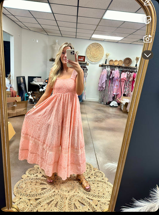 Coral Jumpsuit