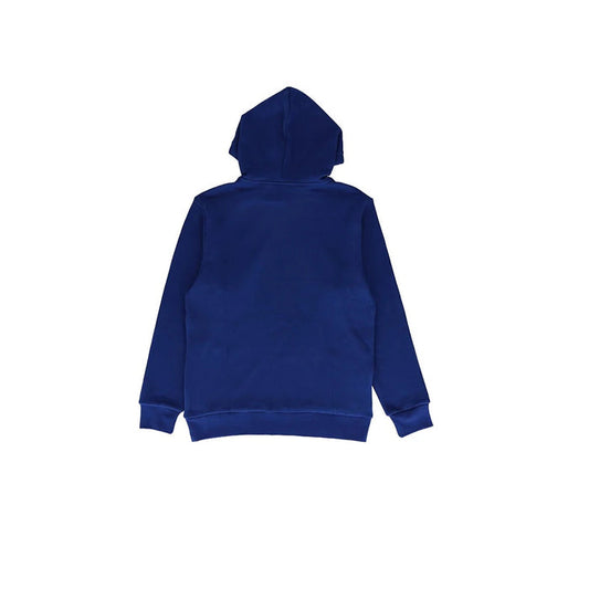 Distressed Printed Pullover Hoodie