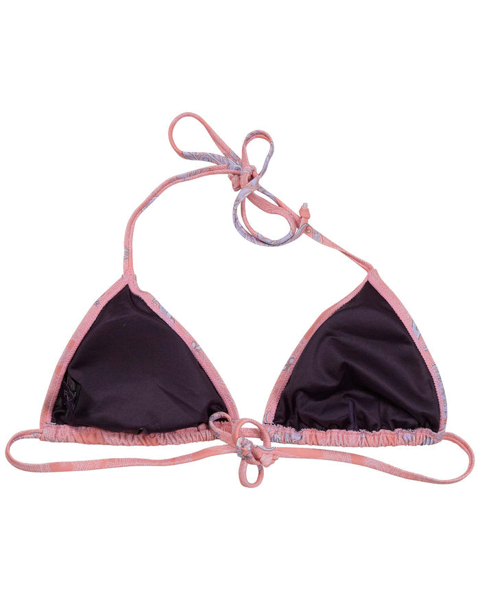 FLAVIA PAISLEY EXPLOSION CORAL WOMENS BIKINI TOP