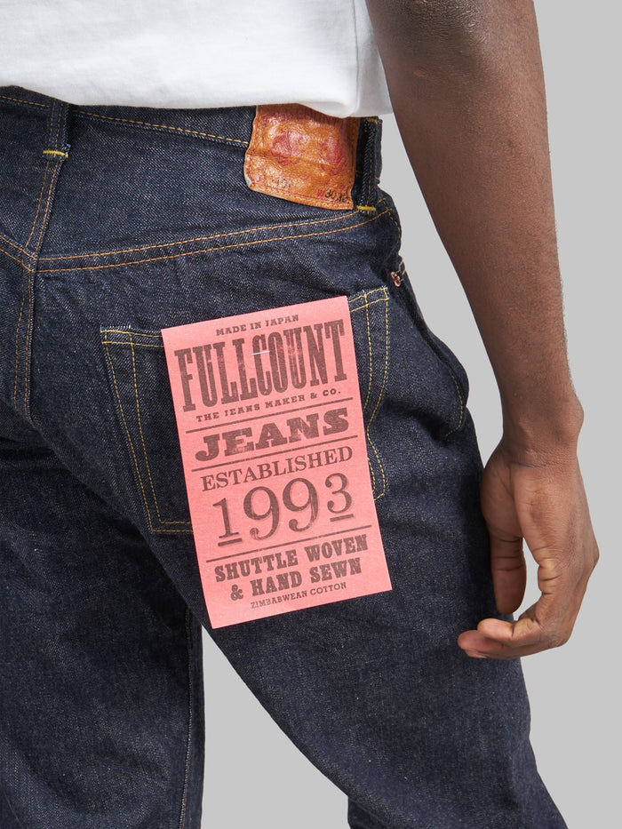 fullcount 1101 regular straight jeans pocket flasher