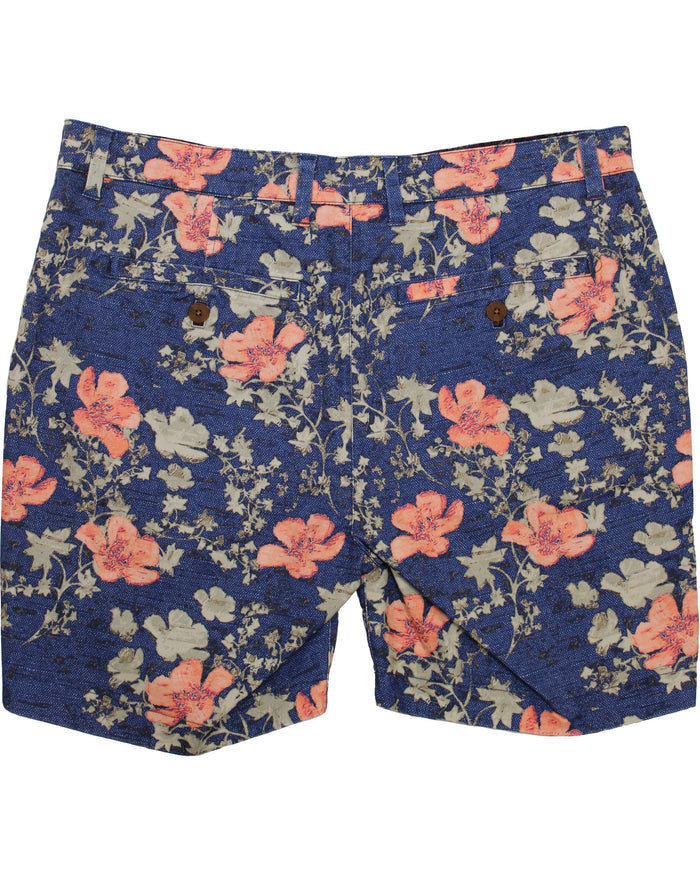 John Oriental Hibiscus Navy