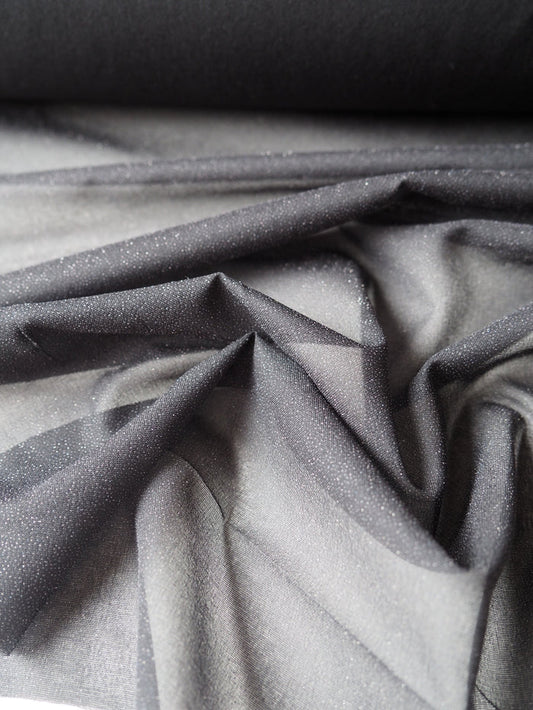 Lightweight Black Iron-on Interfacing
