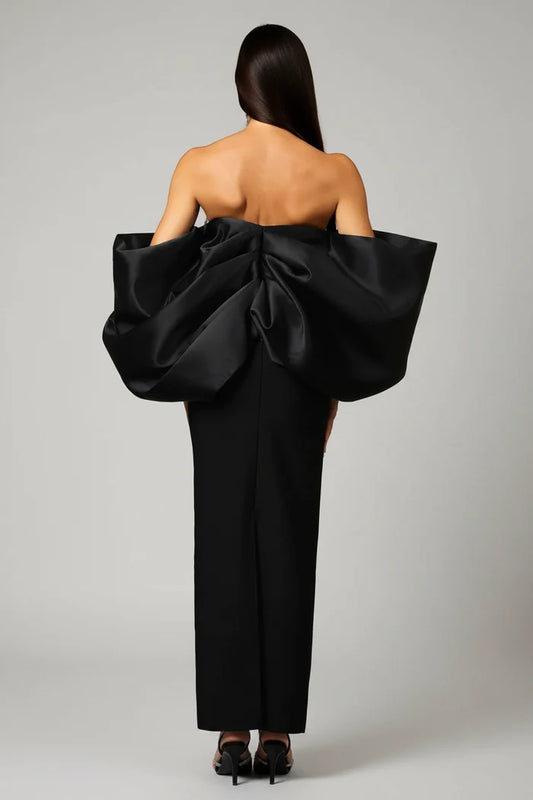 Liliana
Sleeveless Bow Bandage Maxi Dress