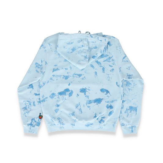 Marble Washed Pullover Hoodie