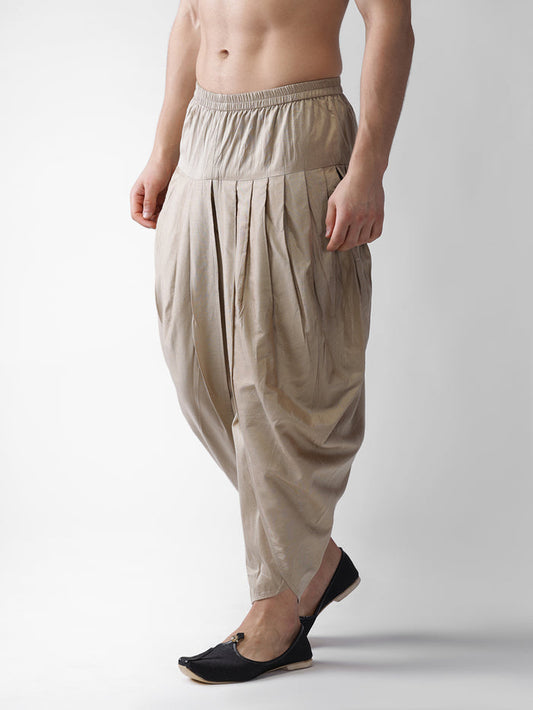 Men's Beige Dhoti