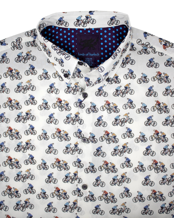 Mitchell Cyclist Ivory Shirt