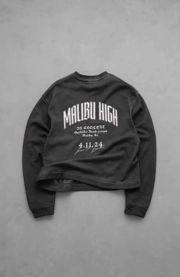 Oil Wash Malibu High Crewneck