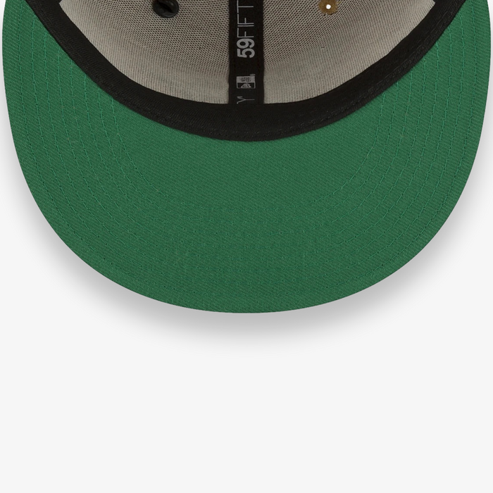 Panama Tan Crown Fitted Hat