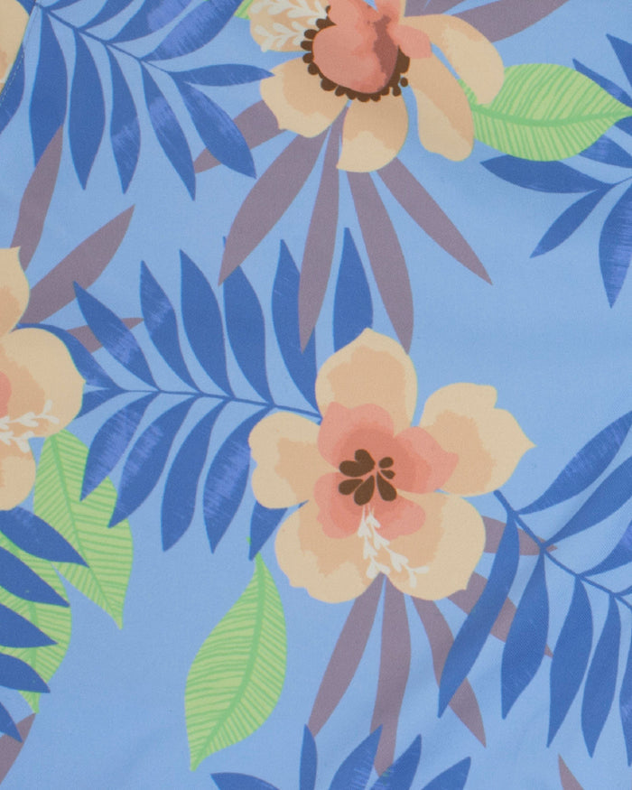 Pool Farm Floral Blue Swim Trunk