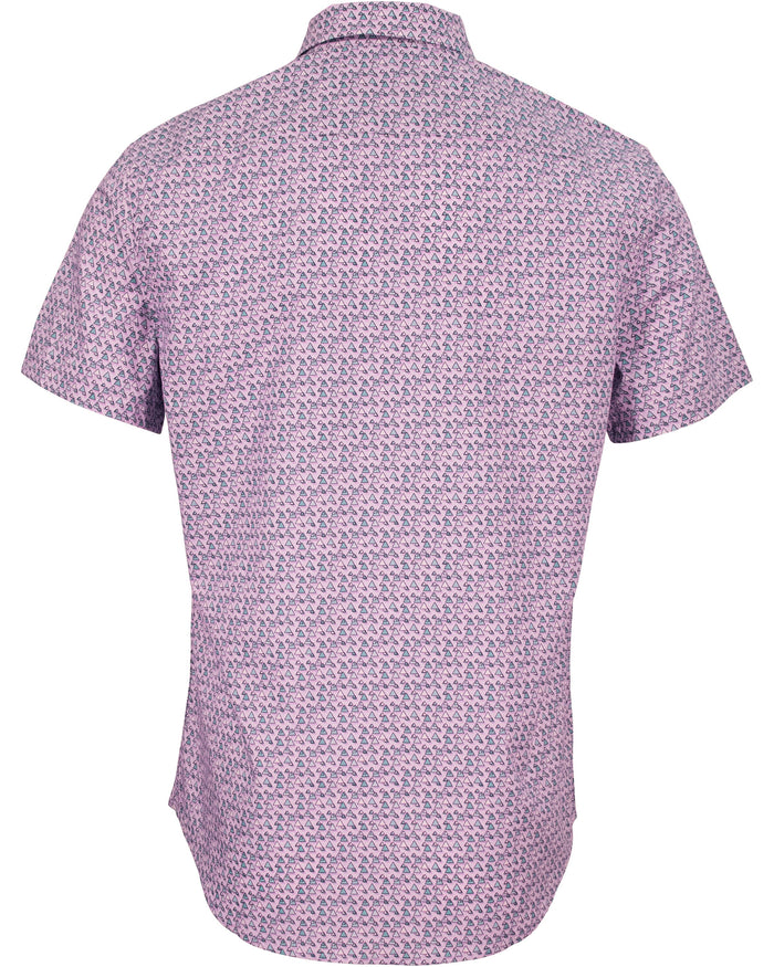SCOTT FLOATING TRIANGLES SHIRT - PINK