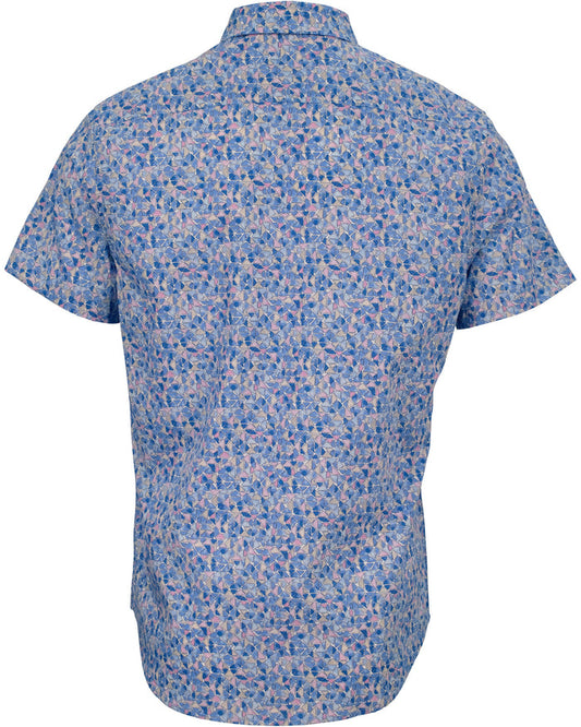 SCOTT MOSAIC SHIRT - BLUE