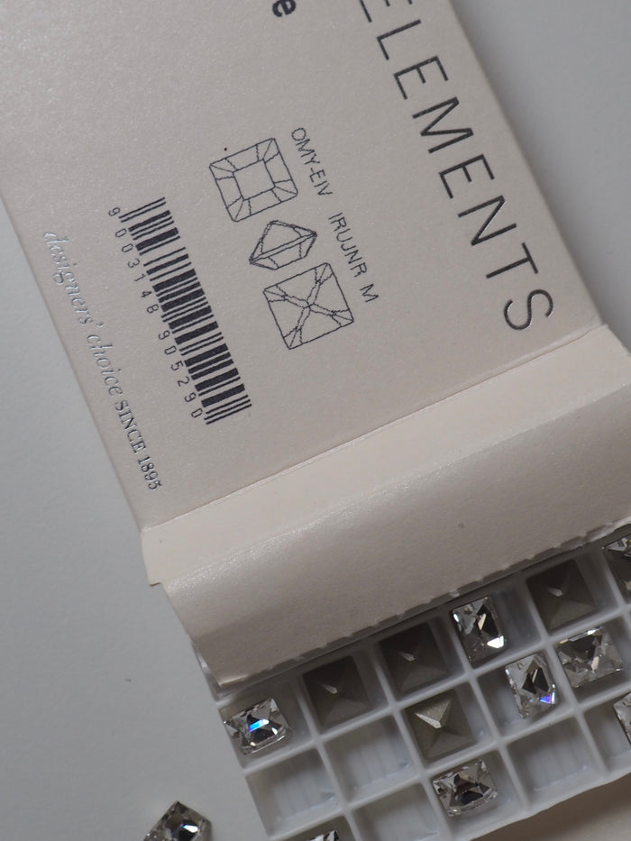 Swarovski Xillion Square Crystals 8mm - 144 pieces