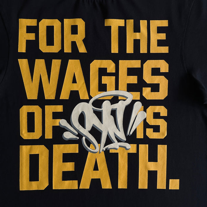 Syna World Wages Tee Black