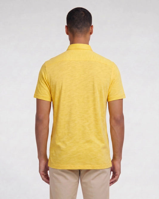 TOBIAS MERINO SHIRT - SUNSHINE