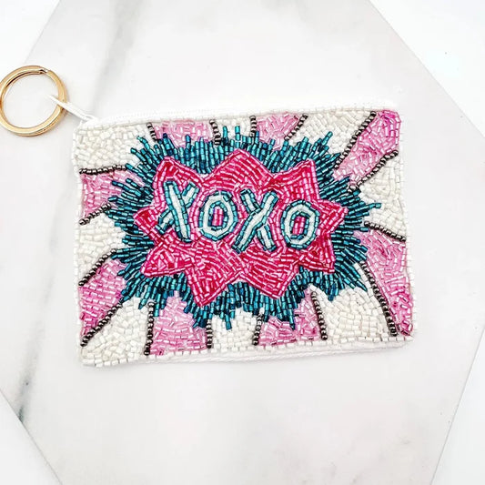 Treasure Jewels Beaded Pouch