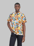 3sixteen Vacation Shirt Tropical Print fit