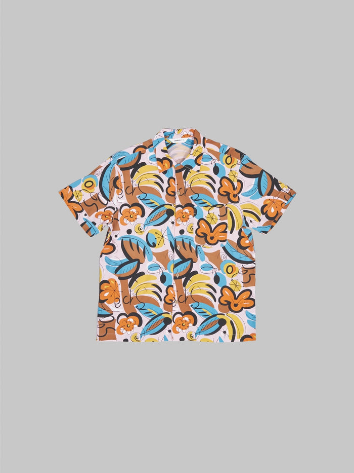 3sixteen Vacation Shirt Tropical Print front