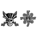 7 Seas Enamel Pin Set