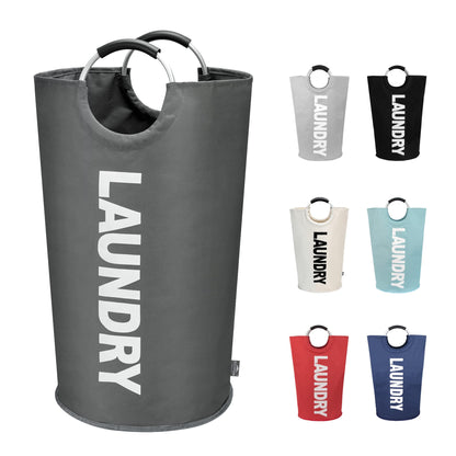 🧺 90L Extra Large Laundry Hamper – Foldable 600D Oxford Laundry Basket with Aluminum Soft-Grip Handles