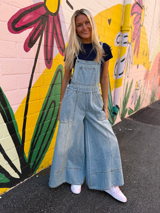 Denim Overall Tie