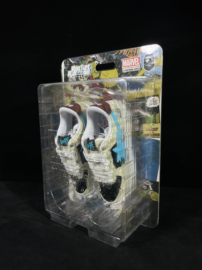 A Bathing Ape Bapesta Marvel Edition Rocket Racoon