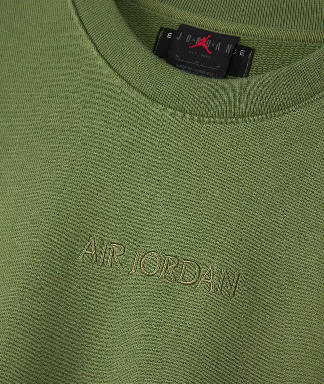 Air Jordan Wordmark Fleece Sweatshirt Crewneck