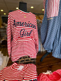 American Girl Semi Crop Shirt