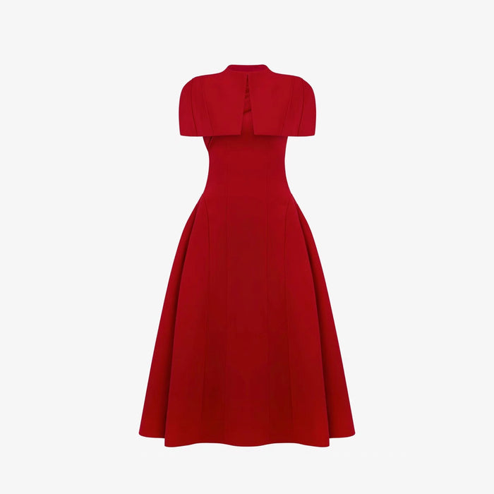 Angelina Structured Midi Dress