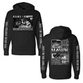 HAWK Anime - Black Pullover front and back