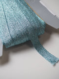 Aquamarine Metallic Ribbon 17mm
