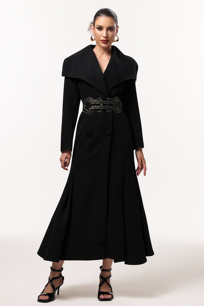 Ariana Belted Maxi Coat