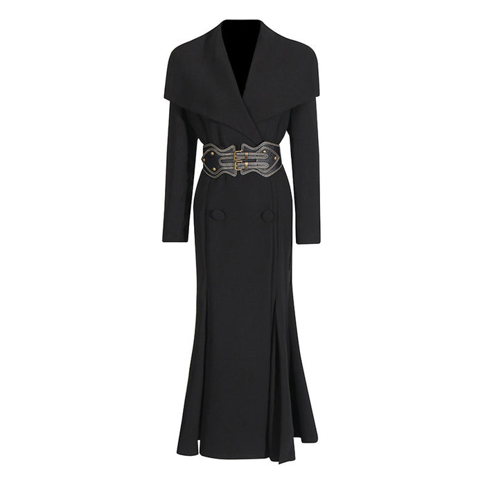 Ariana Belted Maxi Coat