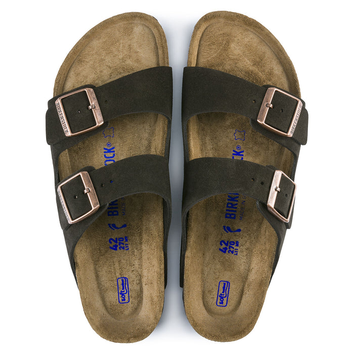 Arizona Soft Footbed Mocha Suede