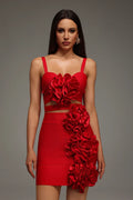 Athena Show-Stopping Red Set