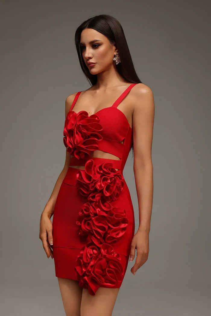Athena Show-Stopping Red Set
