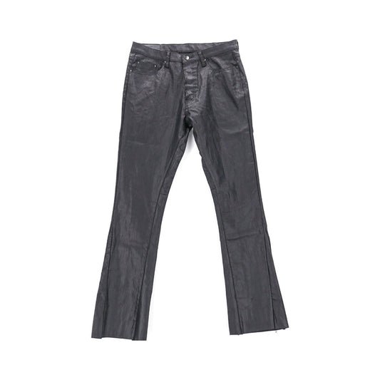B447 Waxed Flare Denim