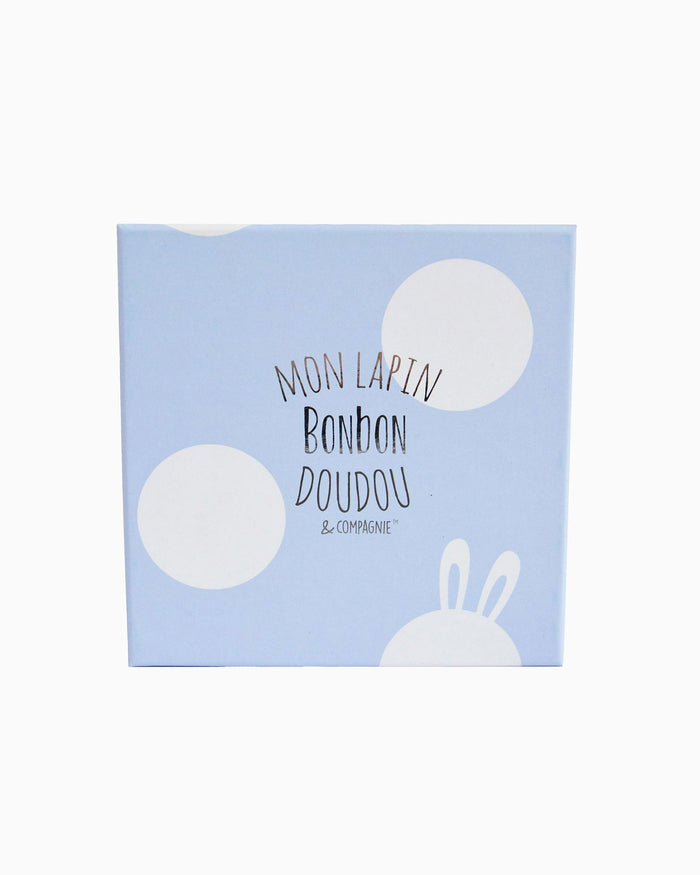Doudou et Compagnie Booties Baby Bunny Booties in Blue