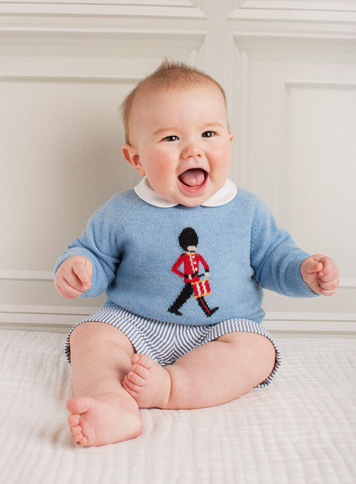 Thomas Brown Jumper Baby Drumming Guardsman Jumper