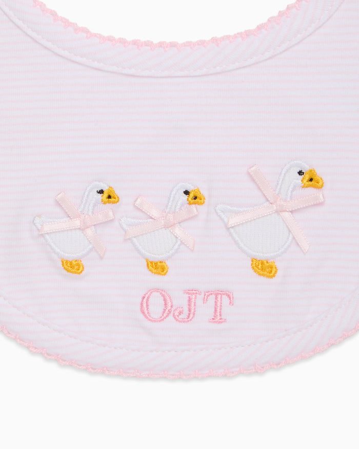 Lapinou Bib Baby Duckling Bib