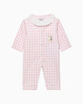 Lapinou All-in-One Baby Freya All-in-One in Pink Gingham