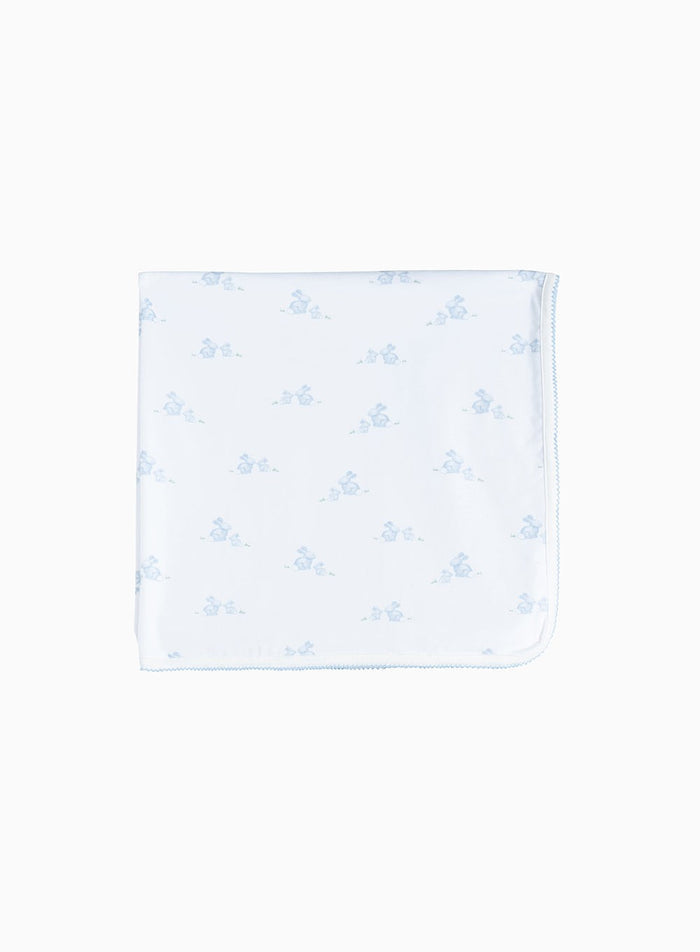 Lapinou Blanket Little Bunny Blanket in Pale Blue
