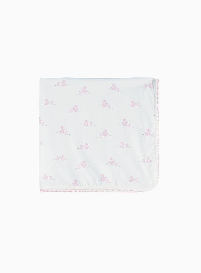 Lapinou Blanket Little Bunny Blanket in Pale Pink