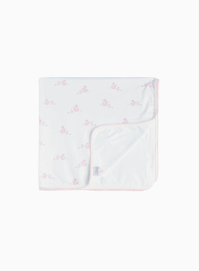 Lapinou Blanket Little Bunny Blanket in Pale Pink