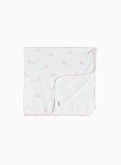 Lapinou Blanket Little Bunny Blanket in Pale Pink