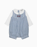 Lapinou Dungarees Baby Long Sleeved Jasper Guardsman Romper