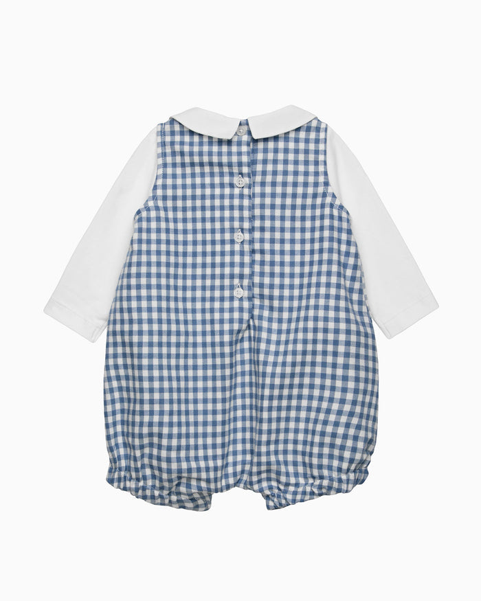 Lapinou Dungarees Baby Long Sleeved Jasper Guardsman Romper