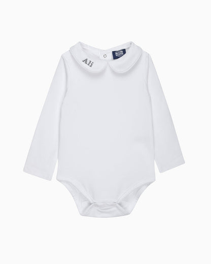 Chelsea Clothing Company Body Baby Long-Sleeved Milo Body in White